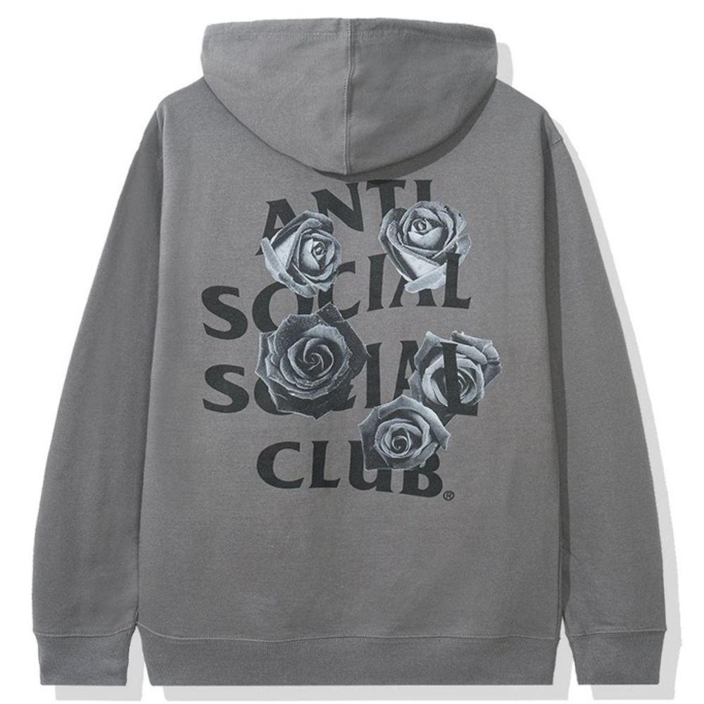 Anti Social Social Club Bat Emoji Black hoodie